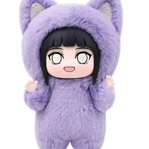 [BUNJANG] Naruto Shippuden Eaki Kittenland Nabubu 3rd Edition Hinata Plush Doll / 나루토 굿즈 eaki 키튼랜드 나부부3탄 인형 누이 히나타