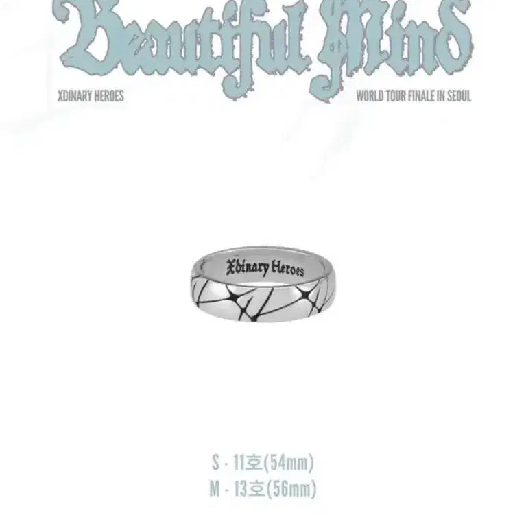 [BUNJANG] Xdinary Heroes Villains Ring / 엑디즈 빌런즈 반지 링