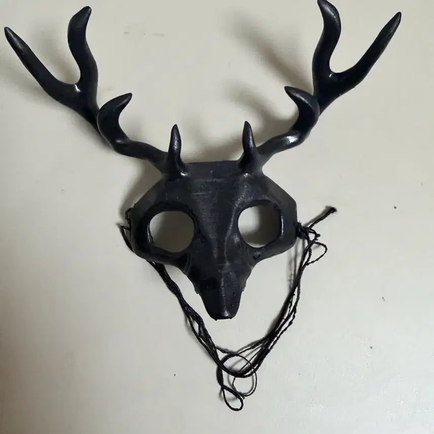 [BUNJANG] 10cm Doll Deer Horn Mask / 10cm 인형 노루 뿔 가면