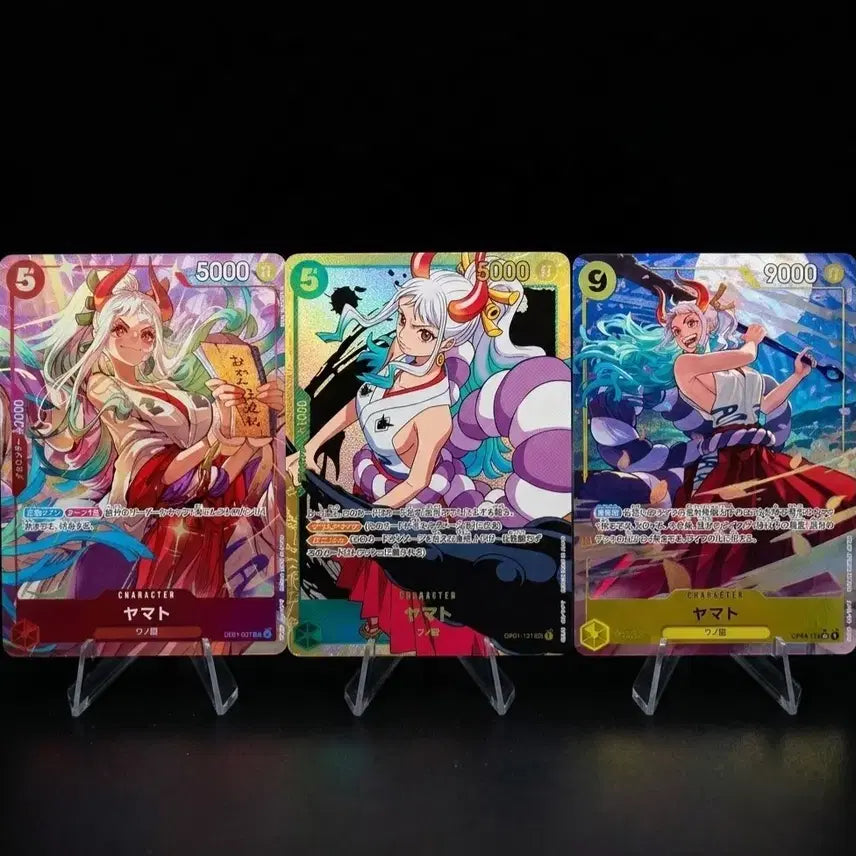 [BUNJANG] One Piece Card Yamato SEC / SR-P Parallel / Promo 3-Card Bundle Set / 일판 ) 원피스 카드 야마토 SEC / SR-P패러렐 / 프로모  3장 일괄