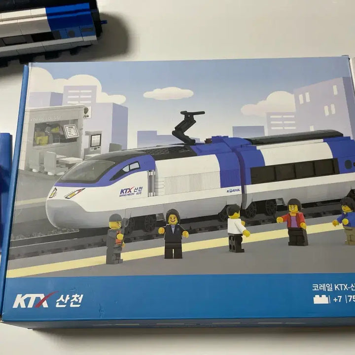 [BUNJANG] LEGO KTX Sancheon Train Building Blocks / 코레일 레고 KTX 산천 블록