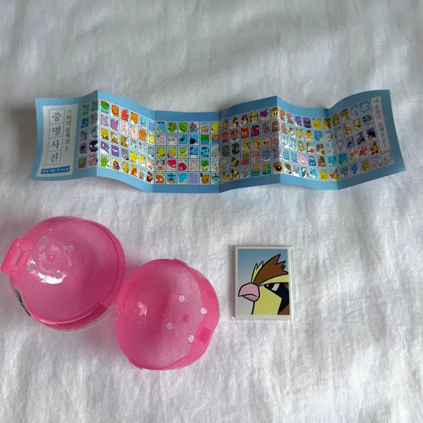 [BUNJANG] Pokemon Proof Photo - Pidgey, Paras, Diglett, Vulpix, Flareon / 포켓몬 증명사진 구구 파라스 데구리 시라소몬 부스터