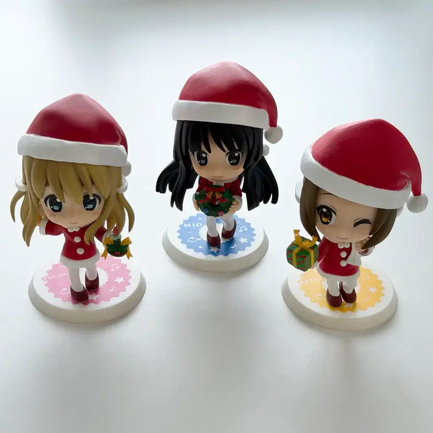 [BUNJANG] K-On! Banpresto KyunChara Santa Ver. Tsumugi Mio Ritsu Bundle Set / 케이온 반프레스토 큥캬라 큥카라 치비큥 산타 ver. 츠무기 미오 리츠 일괄