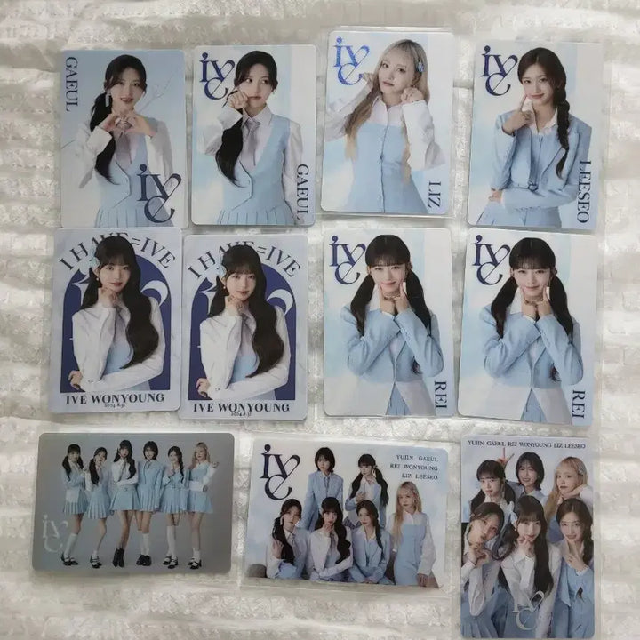 [BUNJANG] IVE Japan Wafer Photocard &amp; Goods Bundle Set / IVE 아이브 일본 웨하스 포카 + 굿즈 일괄 판매