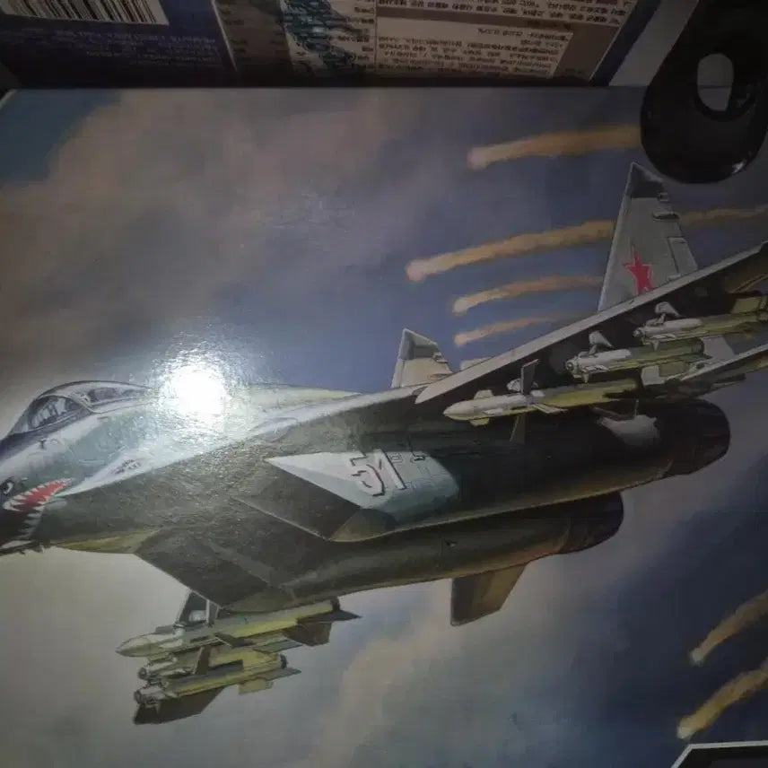 [BUNJANG] Mikoyan MiG-29 Fulcrum Fighter Jet Model Kit / 미그 29 Fulcrum 전투기 모형