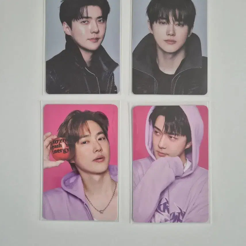 [BUNJANG] EXO Sehun &amp; Suho Photocard Bundle Set / 엑소 세훈+수호 포토카드 일괄