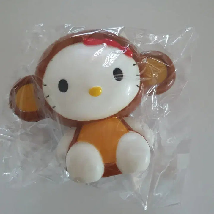 [BUNJANG] Vintage Monkey Kitty Piggy Bank Figure / 고전 원숭이키티 저금통 피규어