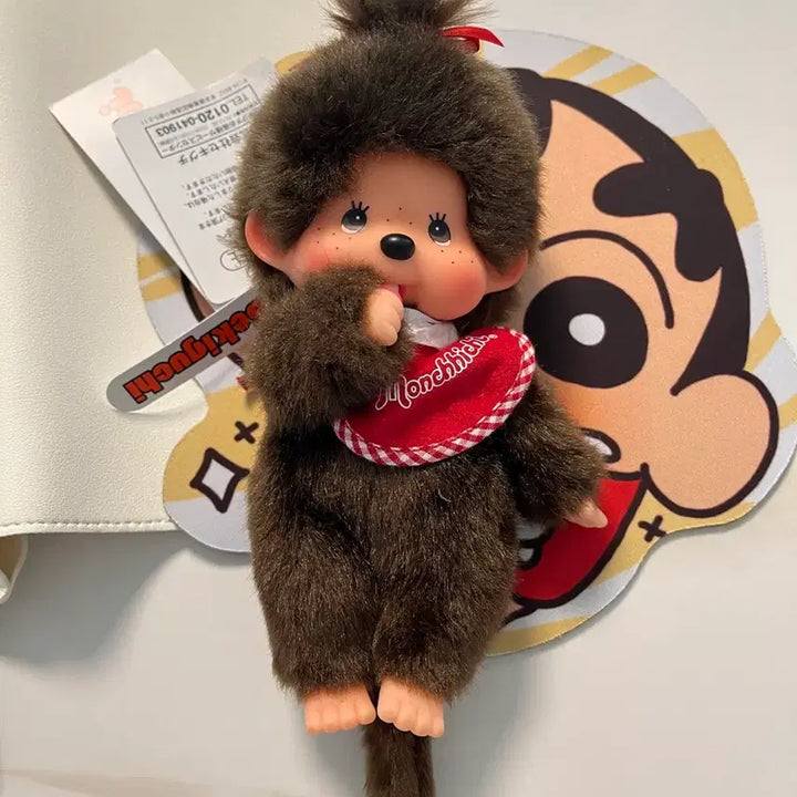 [BUNJANG] Authentic Monchhichi Doll (Small Size, Female) / 몬치치 인형 일본 정품