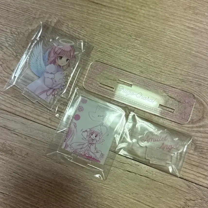 [BUNJANG] Shugo Chara Amu Hitori Acrylic Diorama / 캐릭캐릭체인지 천사 아무 아크릴 디오라마