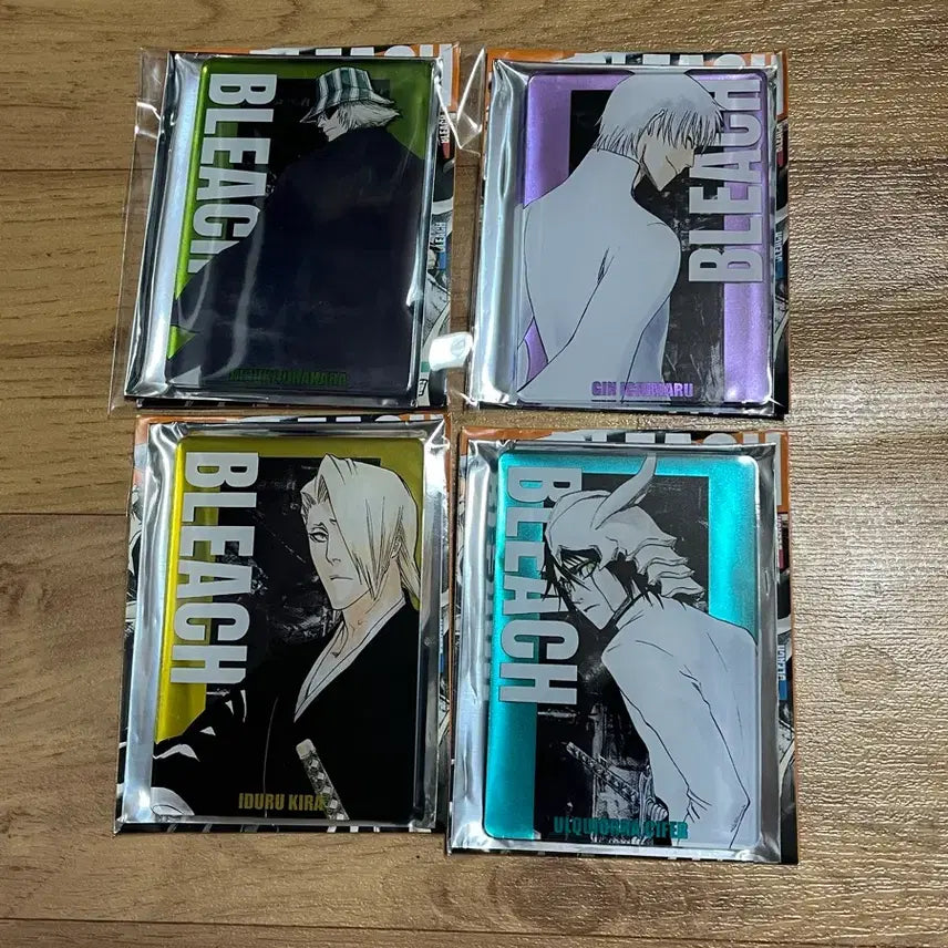 [BUNJANG] Bleach Jump Shop Status Card Set / 블리치 점프샵 스테이터스 4종 일괄판매
