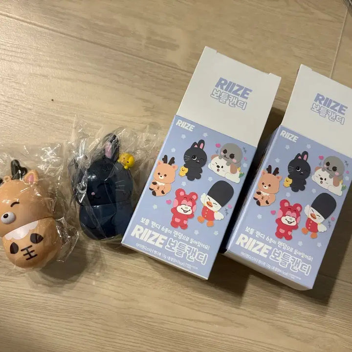 [BUNJANG] Rirazu Bottle Candy Random Figure Set / 리라즈 보틀캔디 6종 랜덤 피규어 토냥덕 우락밤