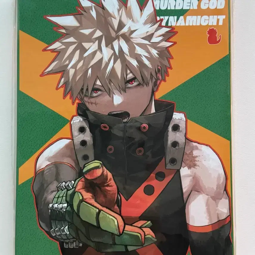 [BUNJANG] My Hero Academia Original Art Exhibition Bakugo Katsuki Acrylic &amp; Badge Set (Sealed) / 미개봉) 나히아 히로아카 원화전 바쿠고 카츠키 메모리 뱃지 아크릴 세트