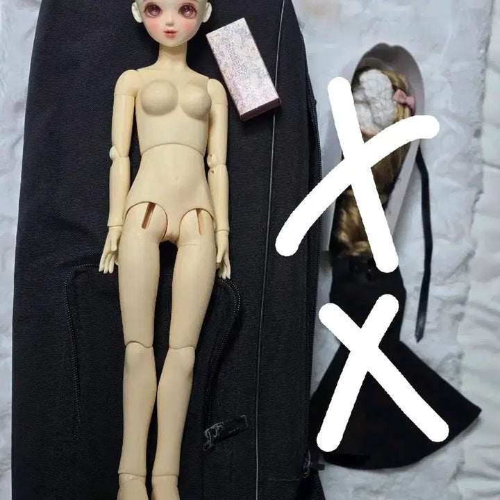 [BUNJANG] Blue Fairy MSD Sarang (Snow White Skin) Doll Body / 블루페어리 msd 사랑 미백 본체+물품 구체관절인형