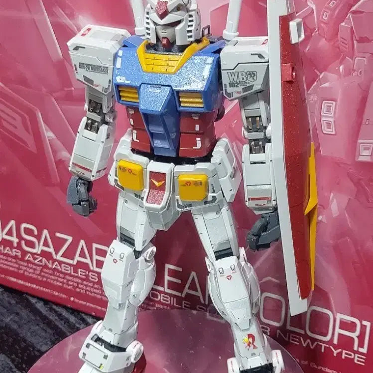 [BUNJANG] Bandai MG Perfect Grade First Gundam 3.0 Pearl Coating Full Paint / 반다이 MG 퍼스트건담 3.0 펄코팅 풀도색 + 델피데칼 완성품