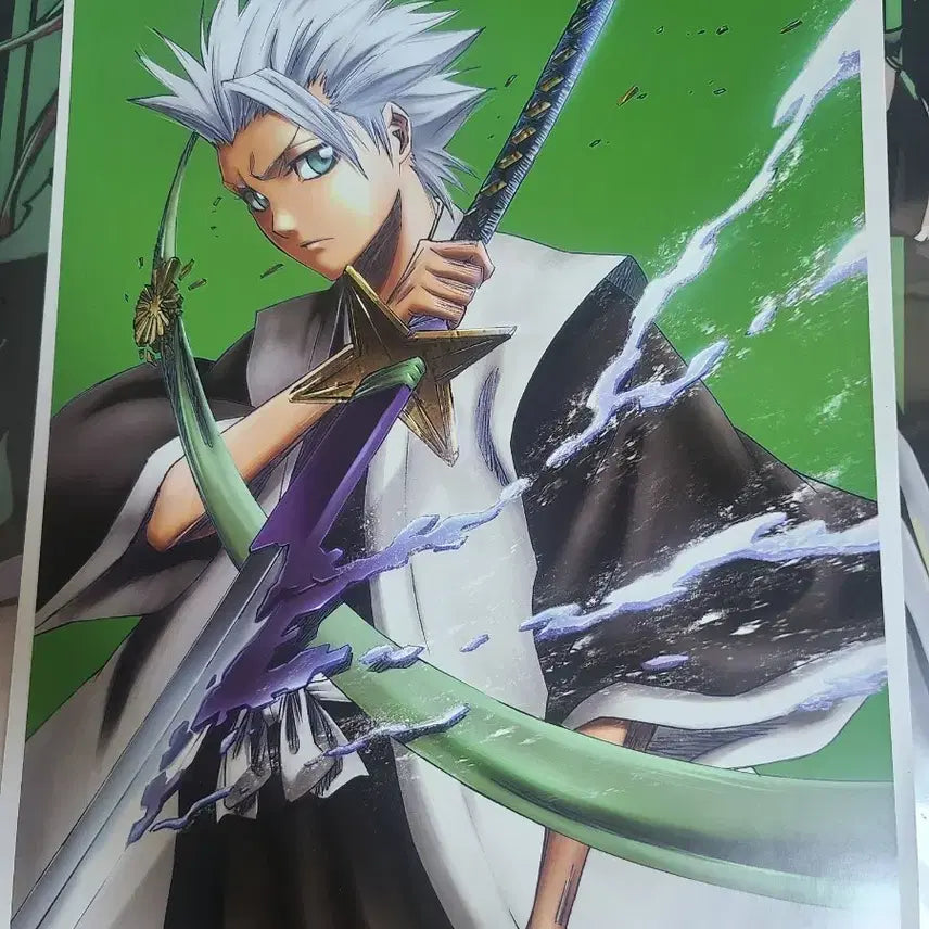 [BUNJANG] Bleach Toshiro Hitsugaya Poster / 블리치전 히츠가야 토시로 포스터