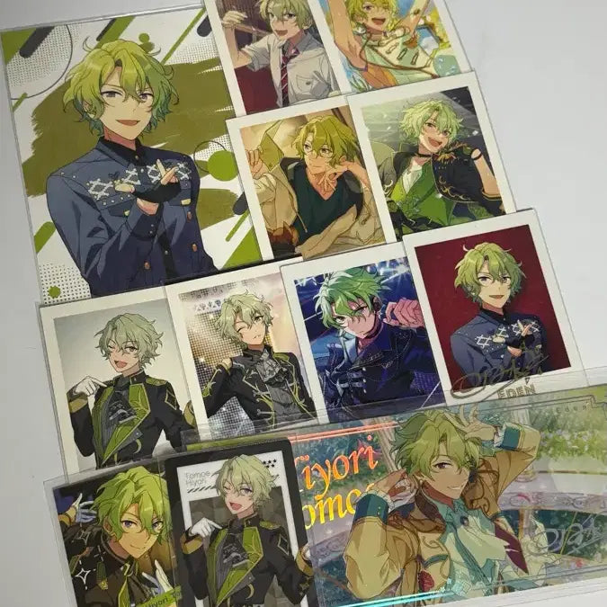 [BUNJANG] Ensemble Stars! Hi yori Full Set Metal Cards, Postcards, Tickets Bundle / 앙스타 히요리 파샤 올클 메탈카드 엽서 티켓 등 일괄양도