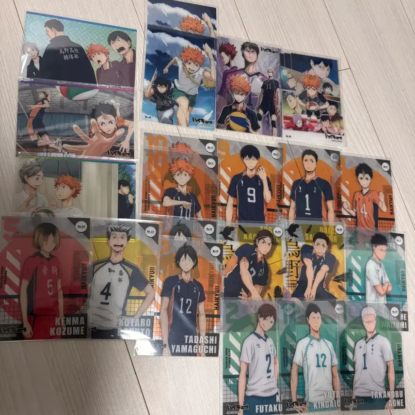 [BUNJANG] Haikyuu!! Acrylic Card Bundle Set / 하이큐 아크릴카드 일괄판매