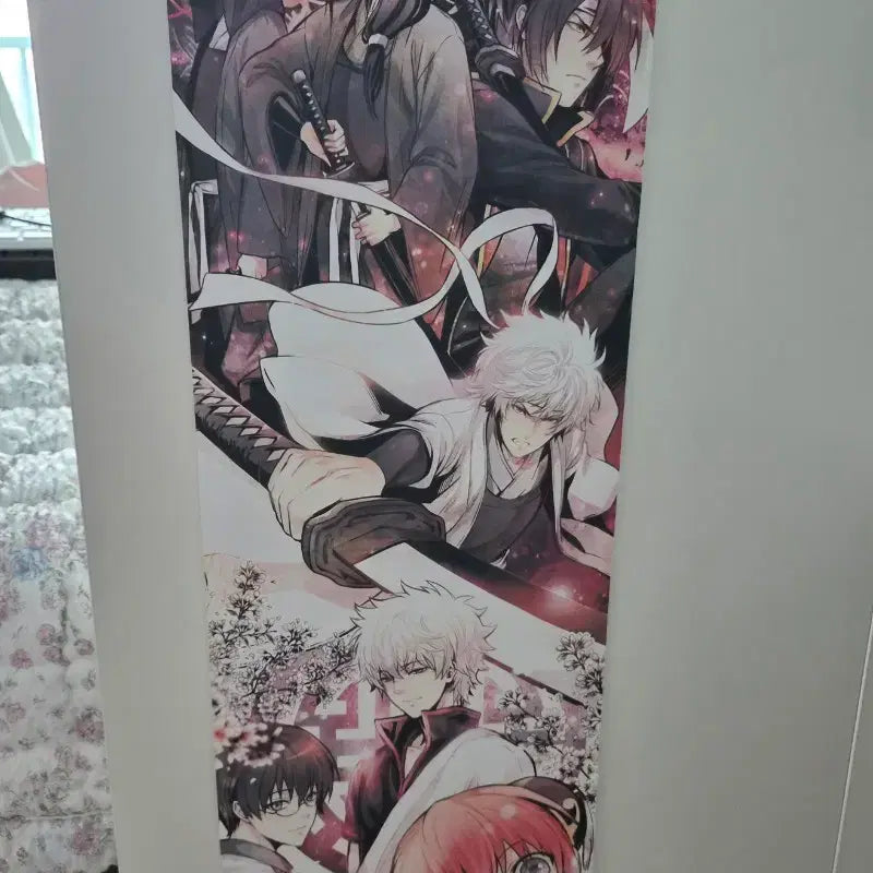 [BUNJANG] Gintama Scroll Poster (Unofficial, Ash Artist Illustration) / 은혼 족자봉 (비공굿, Ash님 일러)