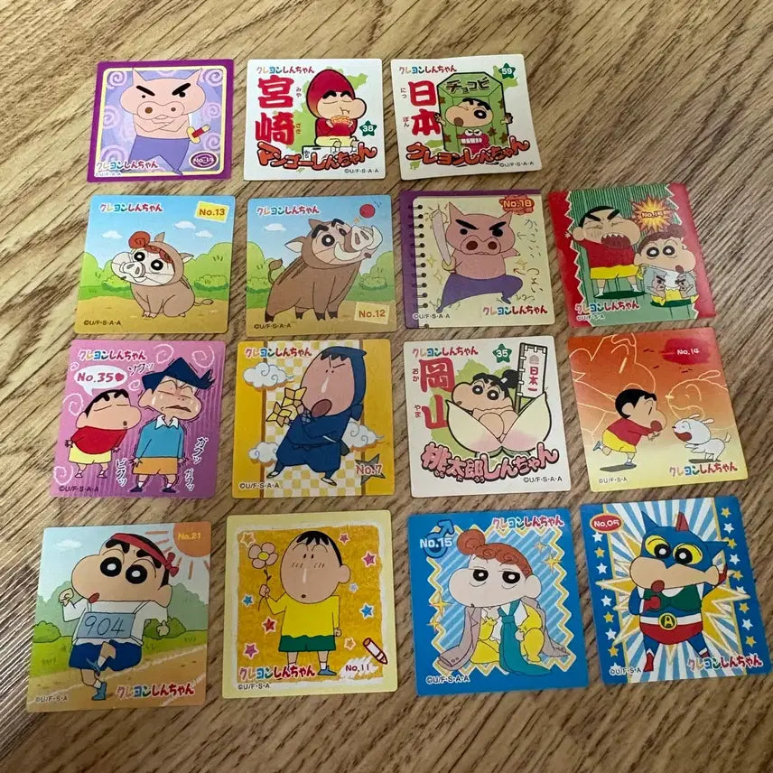 [BUNJANG] Crayon Shin-chan Vintage Choco-Bee Stickers / 짱구 고전 초코비씰 스티커 장당 3천원 2011은 2천원