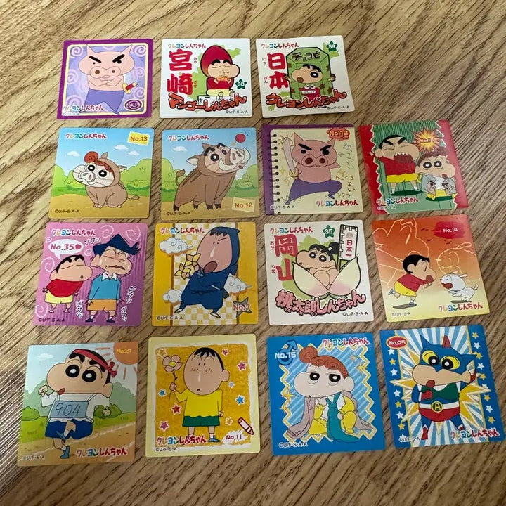 [BUNJANG] Crayon Shin-chan Vintage Choco-Bee Stickers / 짱구 고전 초코비씰 스티커 장당 3천원 2011은 2천원
