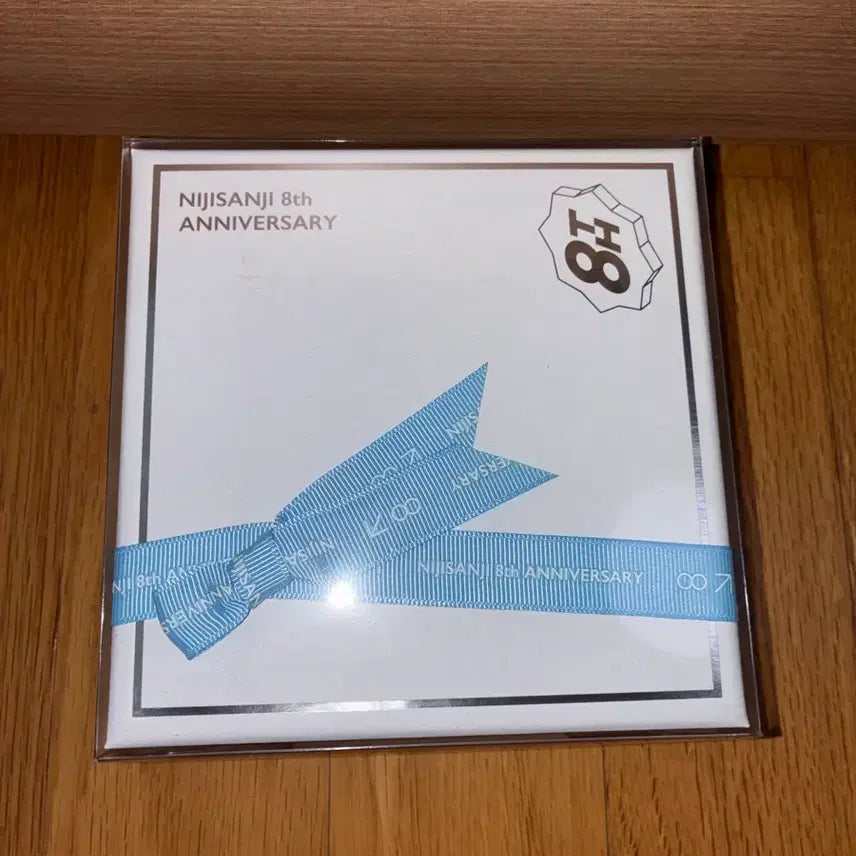 [BUNJANG] NIJISANJI 8th Anniversary Goods Gift Box Akira Shikinagi Message Card / 니지산지 8주년 굿즈 기프트 박스 메시지 카드 시키나기 아키라