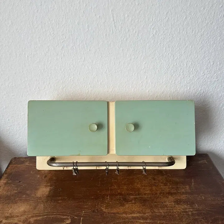 [BUNJANG] 1950s-60s German Vintage Mint Kitchen Wall Shelf / 독일)빈티지 민트 키친 벽선반