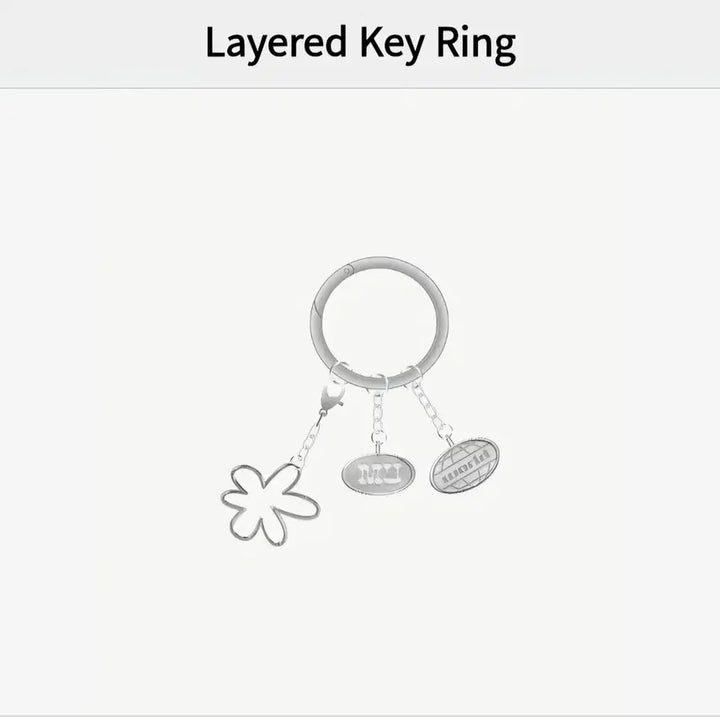 [BUNJANG] fromis_9 Unlock my world Layered Keyring (Sealed) / 프로미스나인 