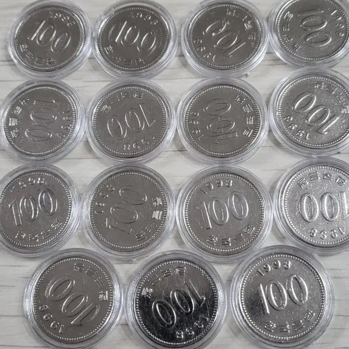 [BUNJANG] 1998 100 Won Coin Bundle (Near Mint) / 1998년 특년도 100원 동전 10개 (극미)
