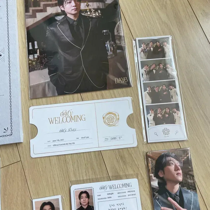 [BUNJANG] DAY6 My Day 5th Official Fanclub Kit Contents / DAY6 마이데이 5기 공식 팬클럽 키트 내용물 일부