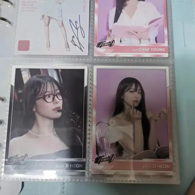 [BUNJANG] fromis_9 Photocard Sleeves (100 pcs) / 포토카드 슬리브 100장  프로미스나인 포카 앨범