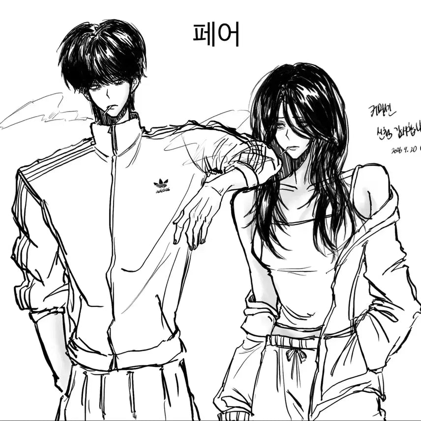[BUNJANG] Custom Character Sketch Commission / 음기 낙서 커미션
