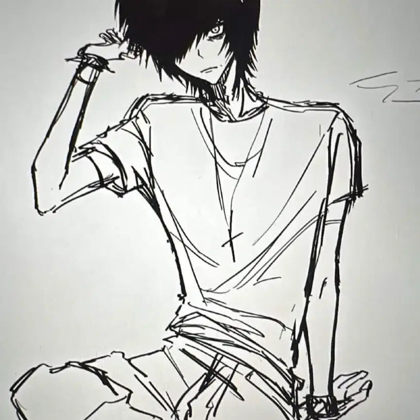 [BUNJANG] Custom Character Sketch Commission / 낙서 커미션