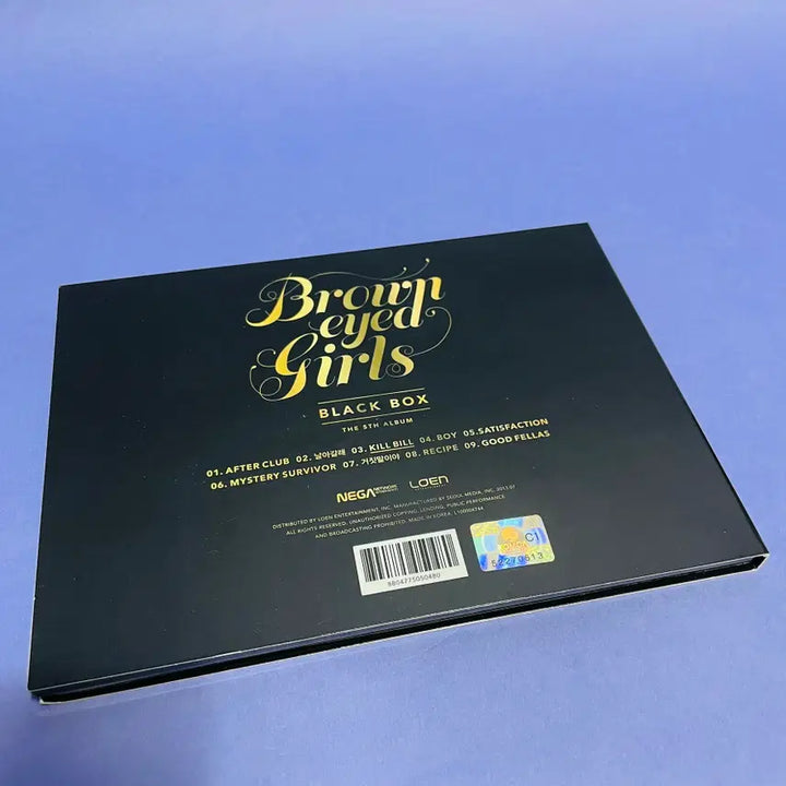 [BUNJANG] Brown Eyed Girls 5th Album Black Box CD / [중고음반/CD] 브라운 아이드 걸스 Brown Eyed Girls 5집 Black Box