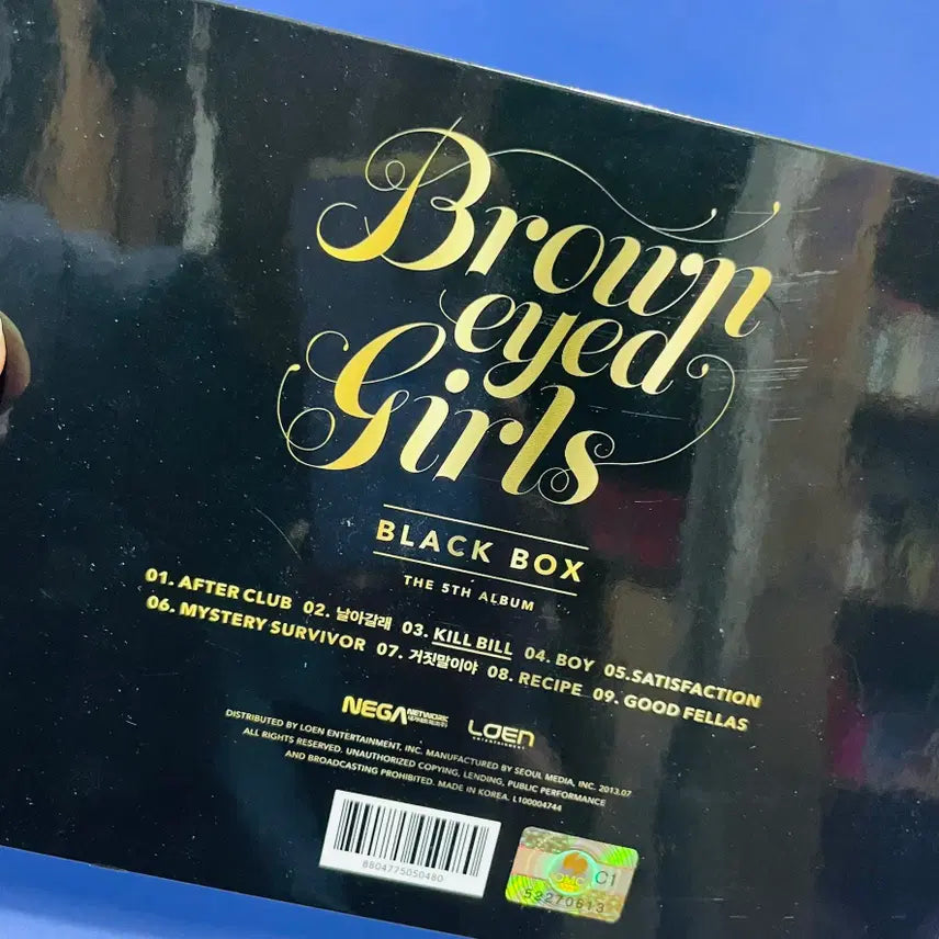 [BUNJANG] Brown Eyed Girls 5th Album Black Box CD / [중고음반/CD] 브라운 아이드 걸스 Brown Eyed Girls 5집 Black Box