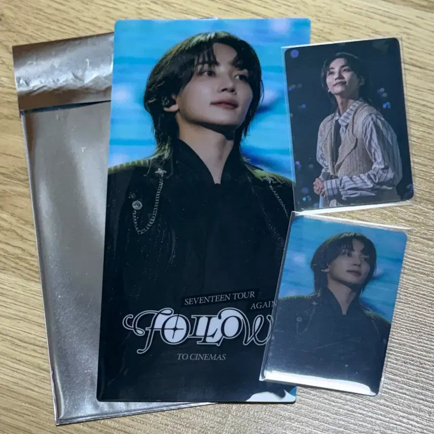 [BUNJANG] Seventeen Jeonghan Follow Again CGV POB Bundle Set / 세븐틴 정한 팔로우 어게인 CGV 특전 일괄 판매합니다.