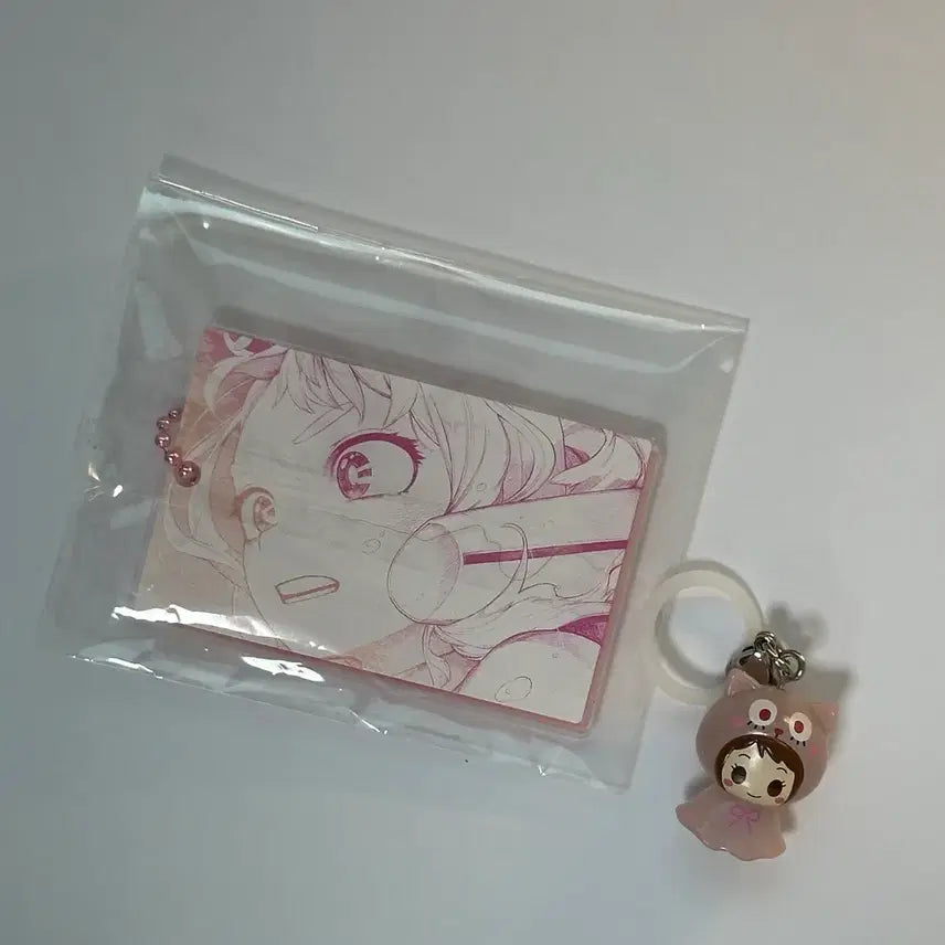 [BUNJANG] My Hero Academia Ochaco Uraraka Slide Keychain Bundle Set / 나히아 히로아카 우라라카 오챠코 슬라이드 키링 메지루시 일괄 양도 팡매