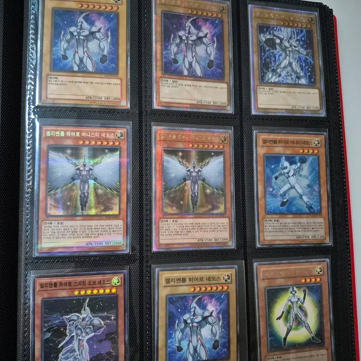 [BUNJANG] Yu-Gi-Oh! Elemental HERO Judai Bundle Set (Season 2 Focus) / 유희왕 히어로 쥬다이 앨범 4번 일괄 분할X 2기 시즌 위주