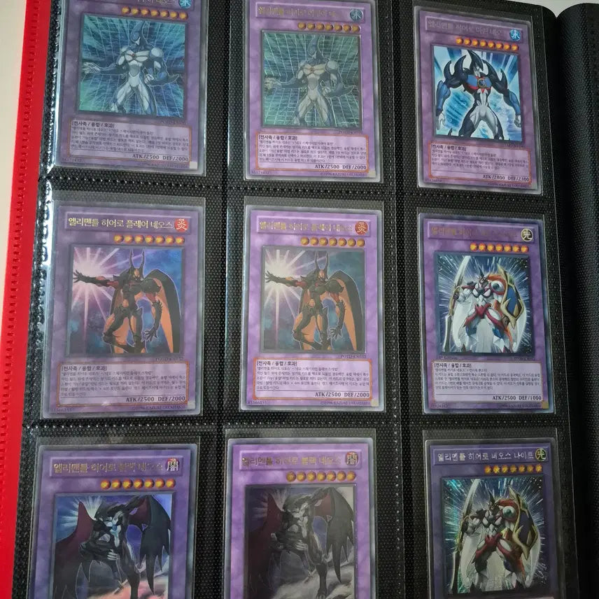 [BUNJANG] Yu-Gi-Oh! Elemental HERO Judai Bundle Set (Season 2 Focus) / 유희왕 히어로 쥬다이 앨범 4번 일괄 분할X 2기 시즌 위주