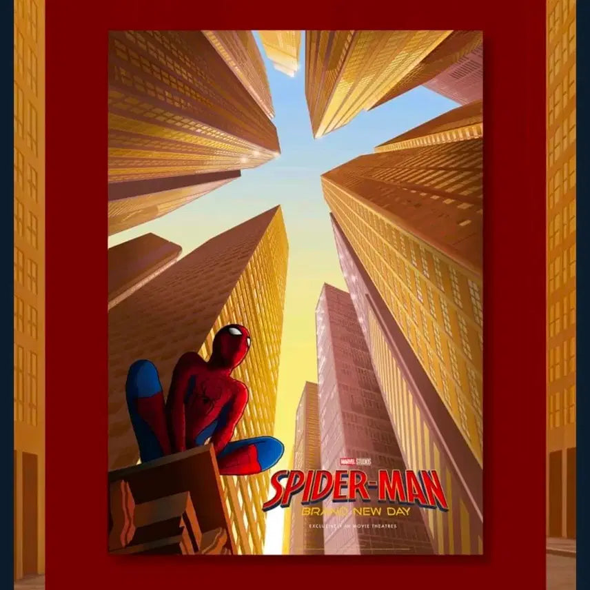 [BUNJANG] Spider-Man Brand New Day Cine Archive Poster (Sealed) / 미개봉 스파이더맨 브랜드뉴데이 시네아카이브 특수후가공