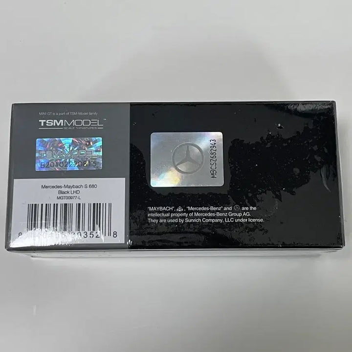 [BUNJANG] Mini GT 977 Mercedes-Benz S680 1/64 Scale Die-cast Model / [미개봉] 미니지티 977 메르세데스 벤츠S680 1/64