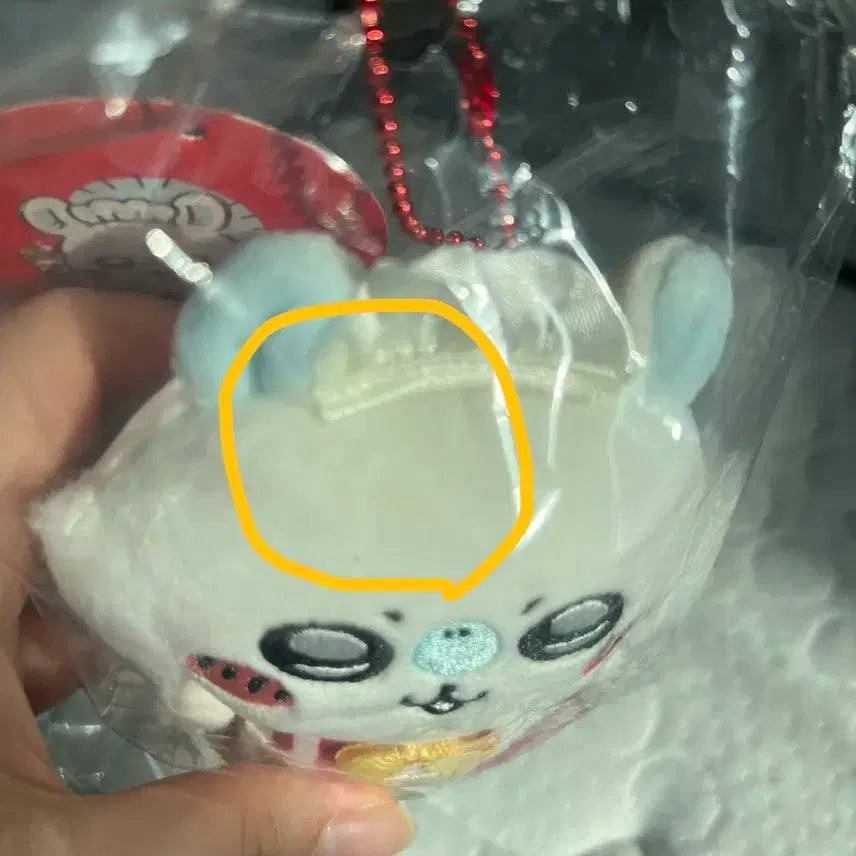 [BUNJANG] Chiikawa Momonga Mascot (Unsealed) / 치이카와 레스토랑 모몽가 마스코트