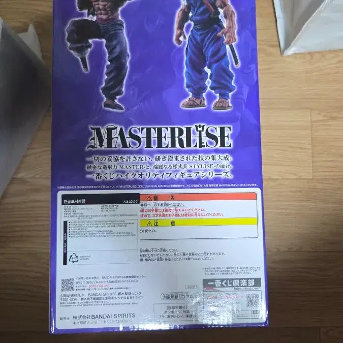 [BUNJANG] Bandai Namco Baki Musashi Miyamoto A Prize Figure / 반다이남코 바키 A상 미야모토 무사시 피규어