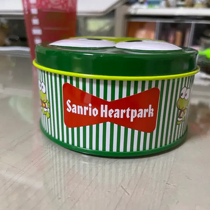 [BUNJANG] 1993 Sanrio Keroppi Vintage Tin Case / 1993 산리오 케로피 케로케로케로피 고전 빈티지 틴케이스