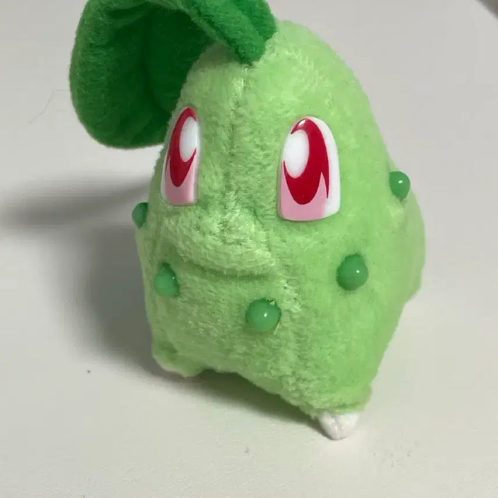 [BUNJANG] Bandai 1999 Chikorita Plush Toy / 고전 치코리타 인형 포켓몬