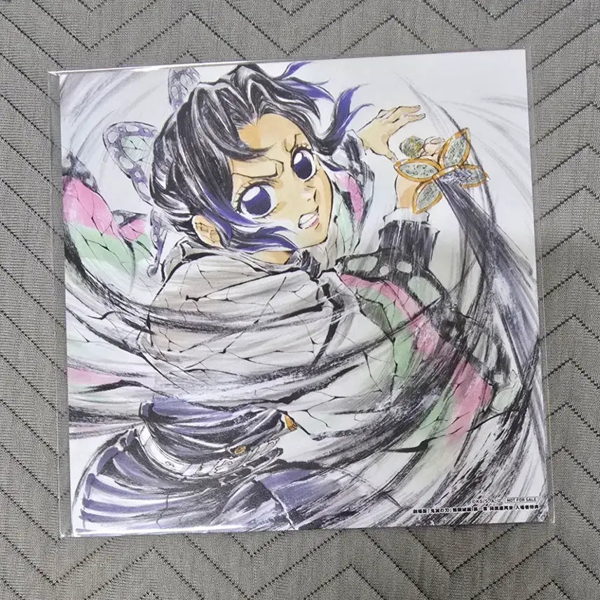 [BUNJANG] Demon Slayer: Mugen Train CGV Exclusive Illustration Board Shinobu / 귀멸의 칼날 CGV 무한성 특전 경품 일러스트 보드 시노부