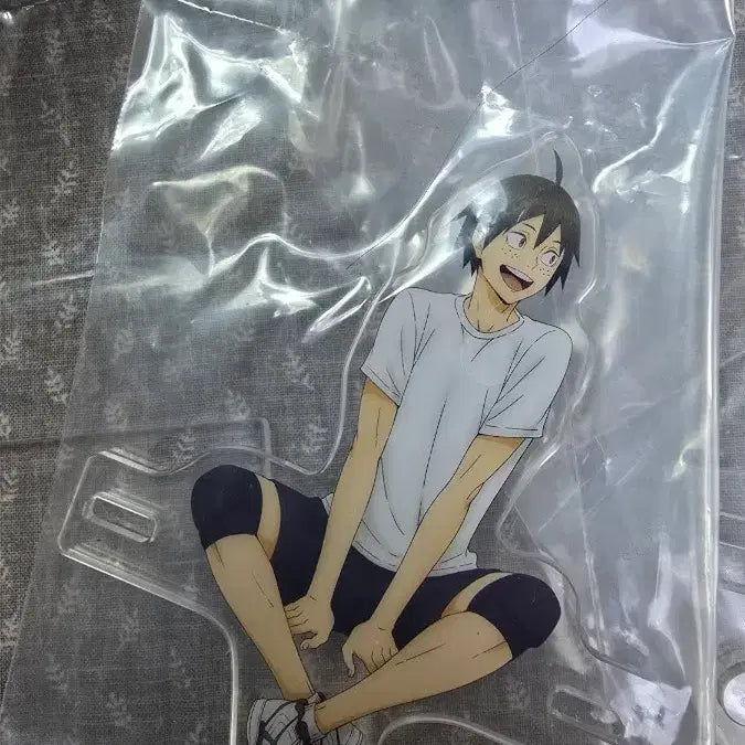 [BUNJANG] Haikyuu!! Yamaguchi Tadashi Sitting Acrylic Stand Karasuno&