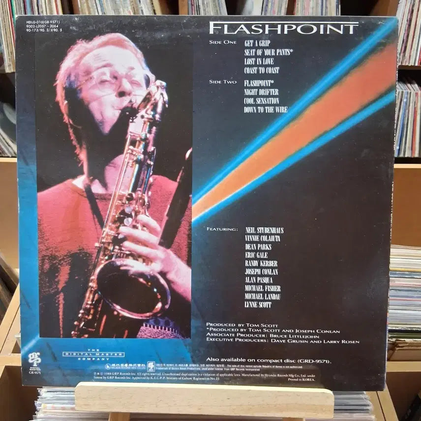 [BUNJANG] Tom Scott Flashpoint LP / 민트급 퓨전 재즈 톰 스캇 플래시포인트 LP