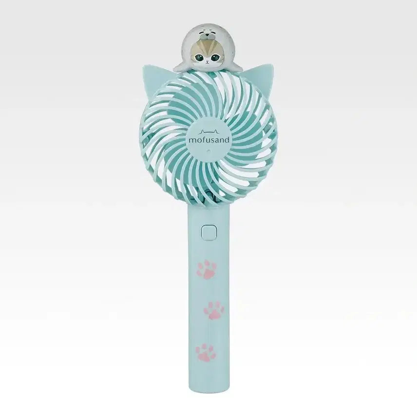 [BUNJANG] Ichiban Kuji B Prize Mofu Sand Cat Handy Fan / 모프샌드 고양이 핸디 선풍기 손풍기 이치방쿠지 B상 핸디 팬