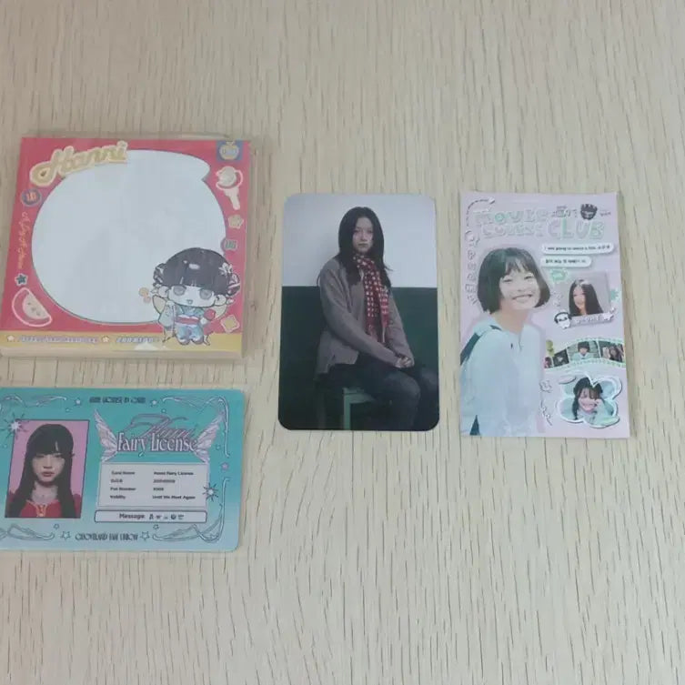 [BUNJANG] NewJeans Hanni Birthday Cafe Goods Bundle Set / 뉴진스 하니 생일카페 생카 굿즈