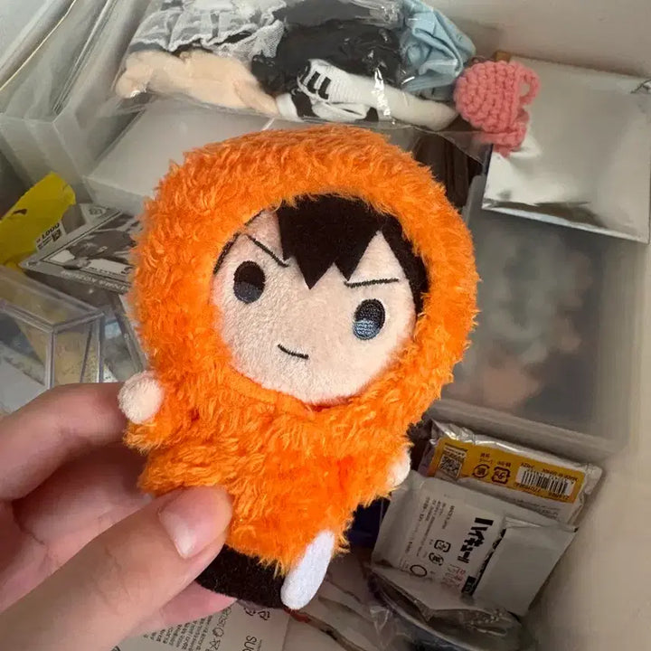 [BUNJANG] Haikyuu!! Tobio Kageyama Hoodie Finger Plush / 하이큐 카게야마 토비오 후드 손가락 누이